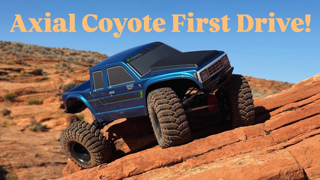 Axial Coyote SCX10.3 First Run and Review!