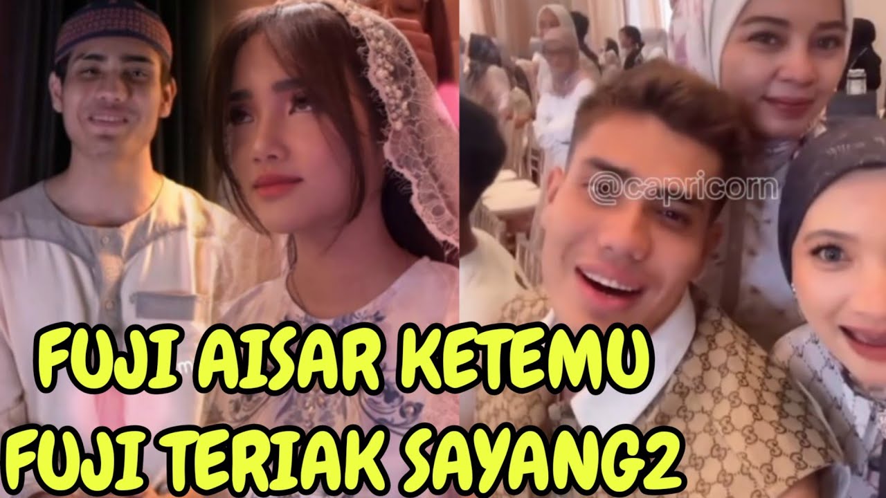 TANGIS BAHAGIA AISAR FUJI KETEMU SALING SALAMAN ROMANTIS