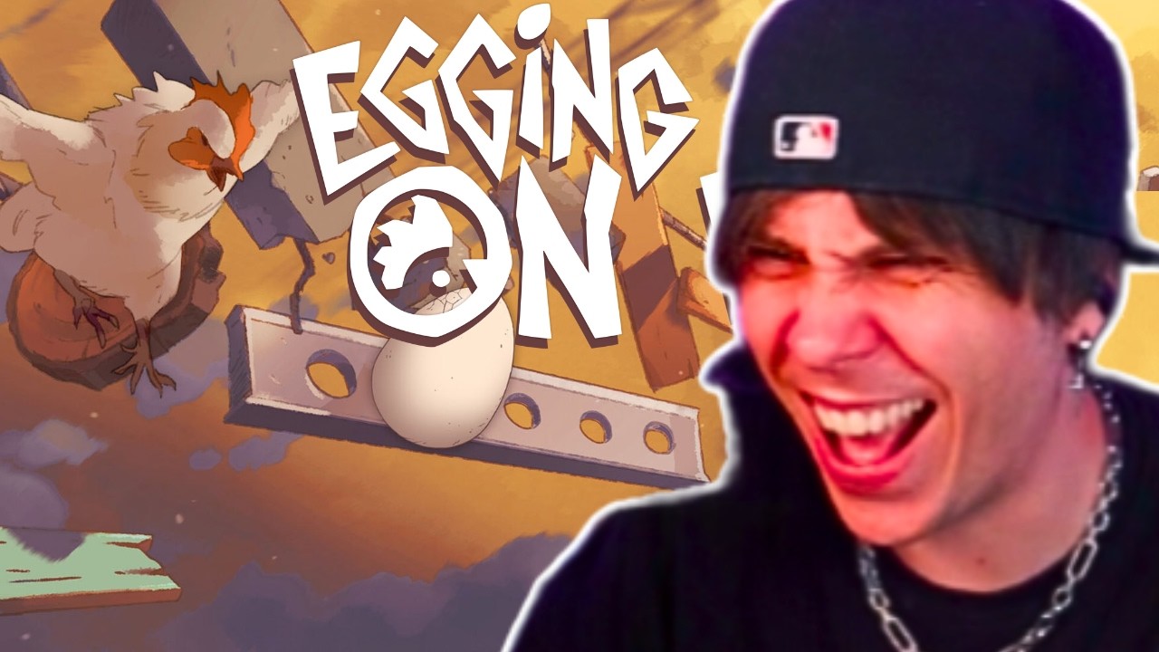 RUBIUS JUEGA al NUEVO EGGING ON🐣(EL ONLY UP DE LOS HUEVOS)