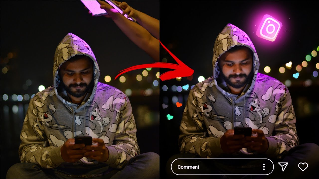 Neon Instagram || CALOP editing || Picsart Tutorial || Snapseed