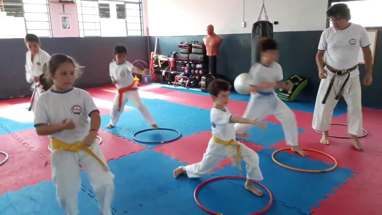 BDK- Karate Gabriche (Treinamento Infantil Movimentação Unsoku)