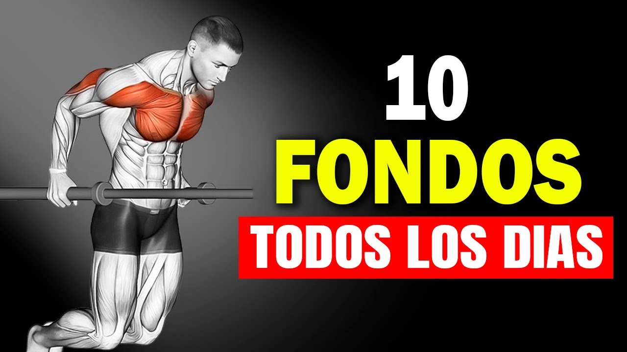 ✅ MIRA LO QUE LE PASA A TU CUERPO SI HACES 10 FONDOS DE BARRA TODOS LOS DÍAS