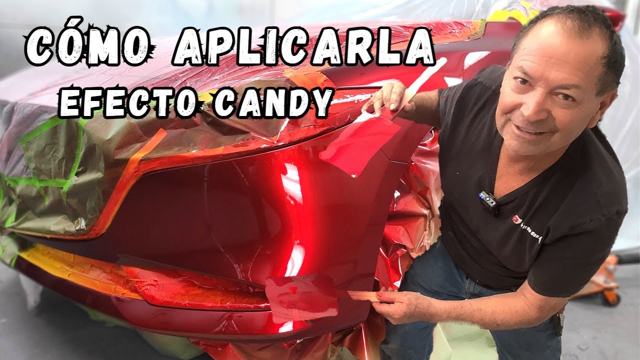 cómo aplicar pintura candy paso a paso. Mazda 3 Soul Red Crystal