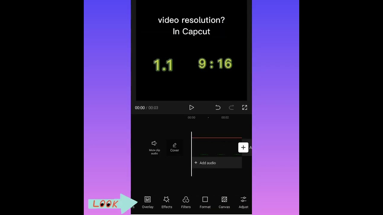 How to Resize Videos in CapCut: Easy Frame Size Tutorial #CapCut Edit Tutorial