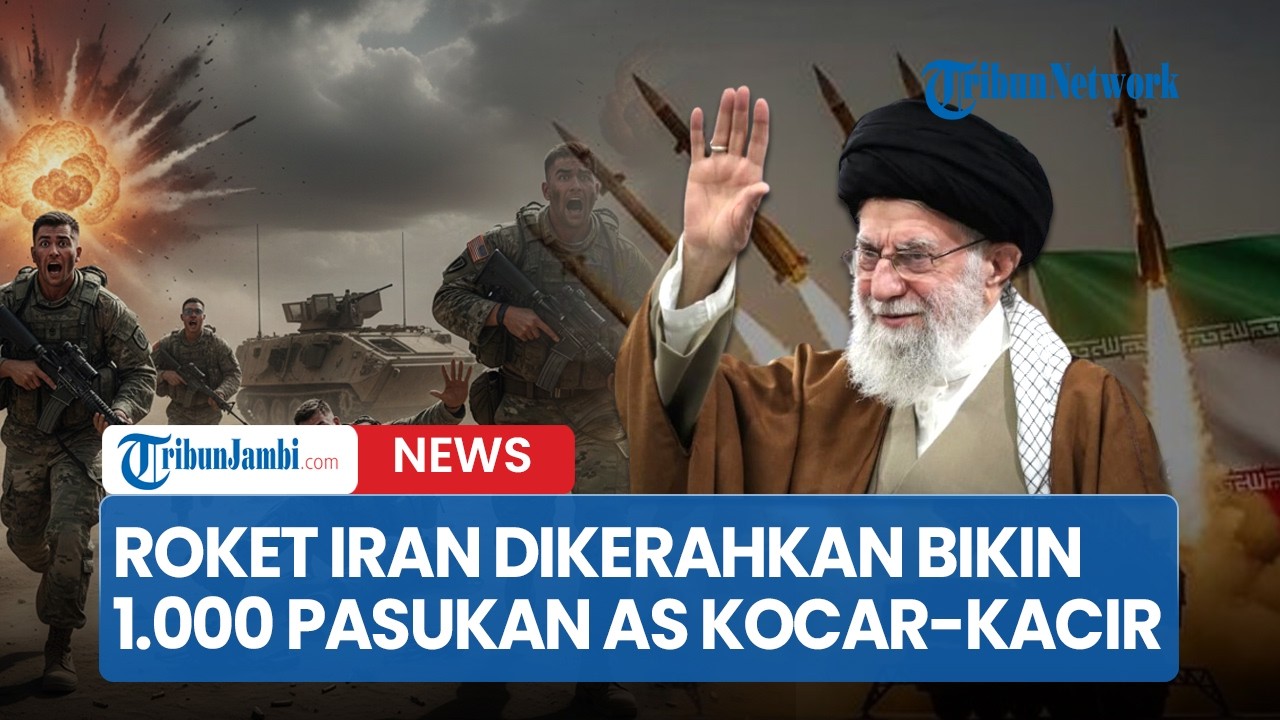 Roket Teheran Diluncurkan hingga 1.000 Pasukan AS Kocar kacir dari Timur Tengah