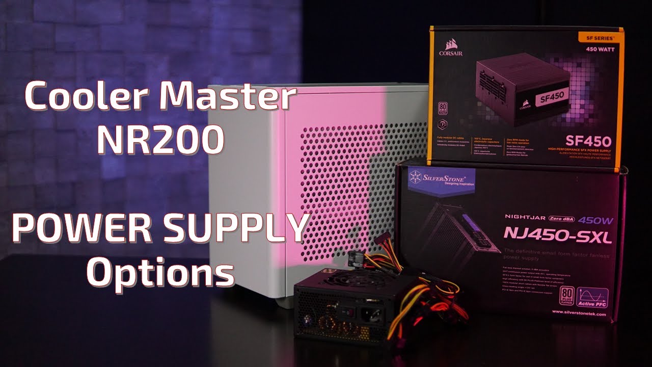 Cooler Master NR200 Power Supply Options