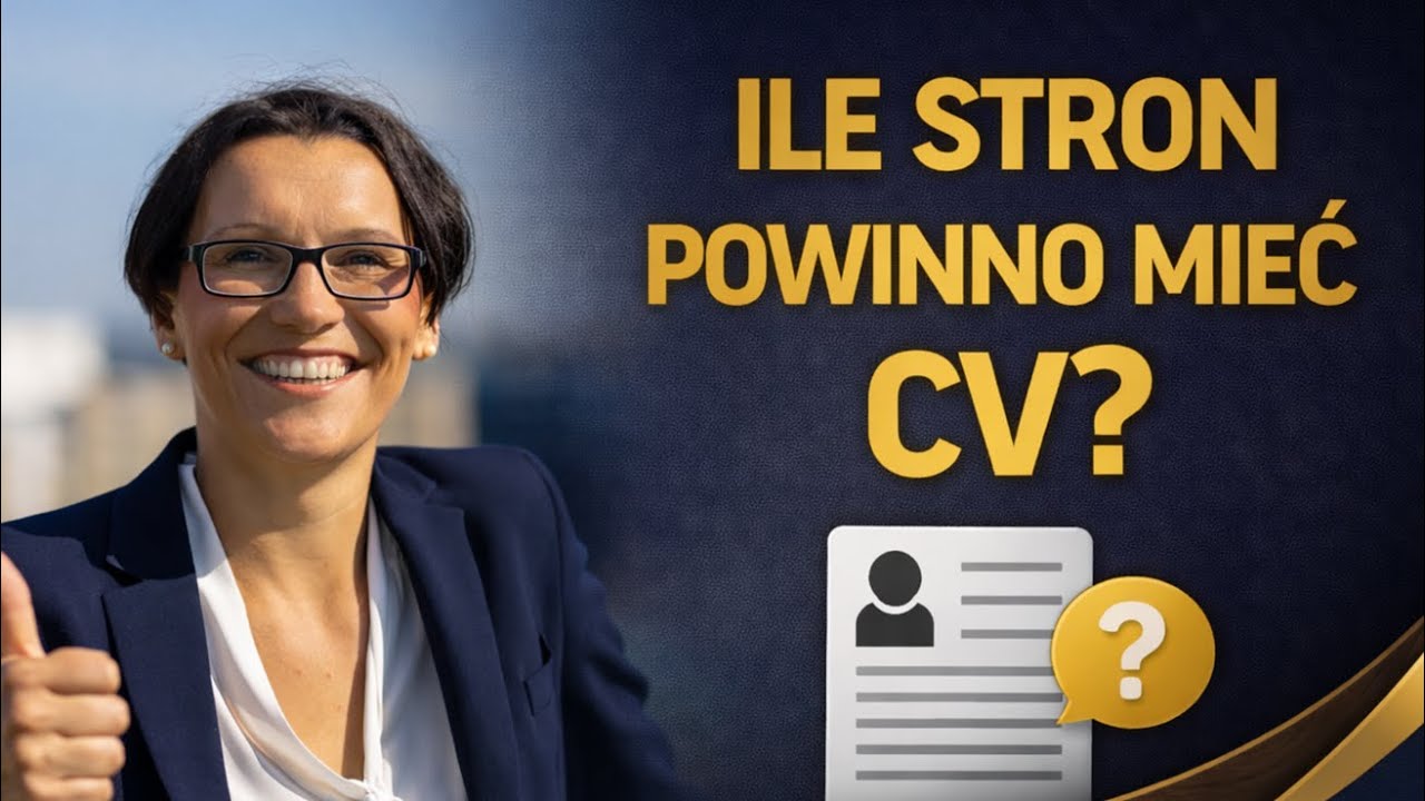 Ile stron powinno mieć CV?