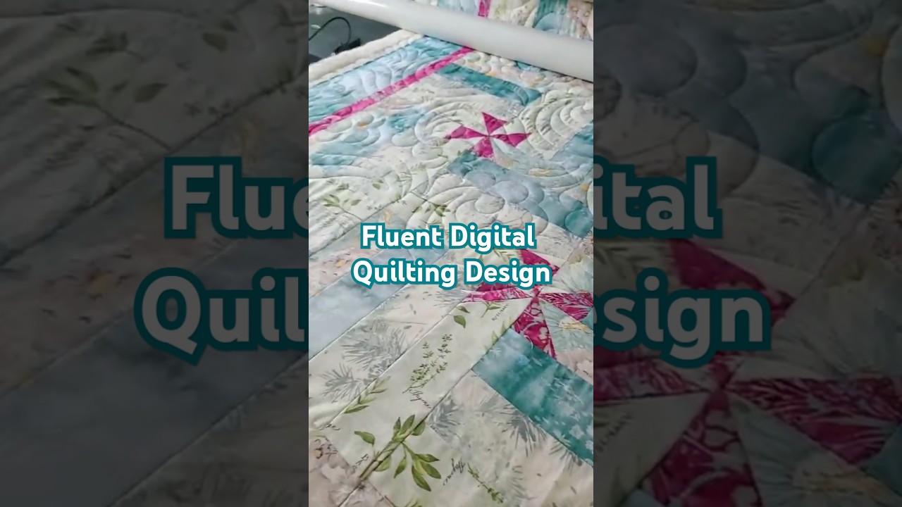 Edge-to-Edge Quilting Digital Design @urbanelementzdesigns
