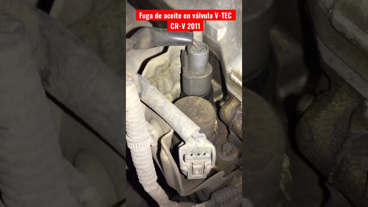 Fuga de aceite en v&aacute;lvula V-TEC HONDA CRV 2011