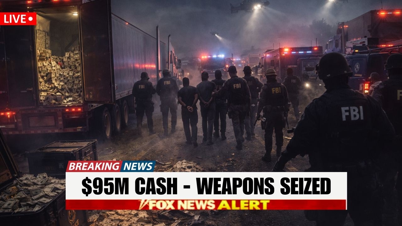 1 MIN AGO: FBI & ICE SMASHED Somali Trucking Network — 83 Arrested, $95M Cash & Weapons SEIZED