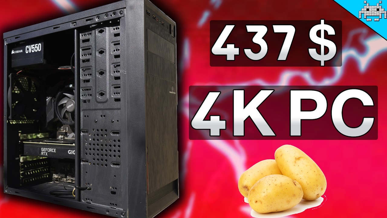 جمعت أرخص PC 4K بحياتي ... والنتائج مذهلة 🔥🔥