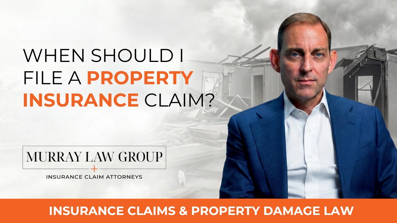 When Should I File A Property Claim After Damage Occurs?