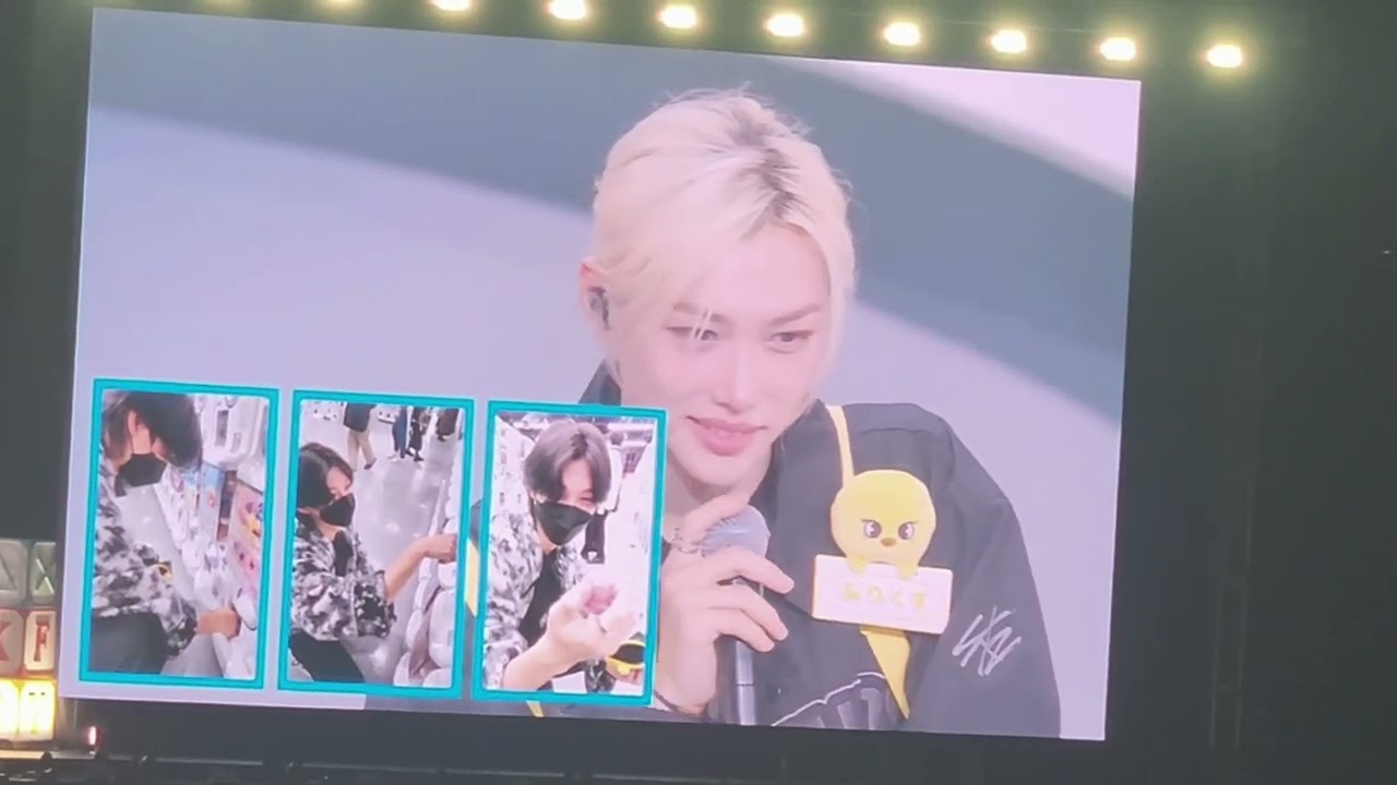 240406 SKZ TOY WORLD Felix 스키지기 질문(루카리오 용복💙)