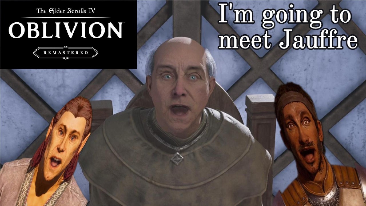 Elder Scrolls Oblivion Remastered Ep 2. I'm Going to Meet Jauffre