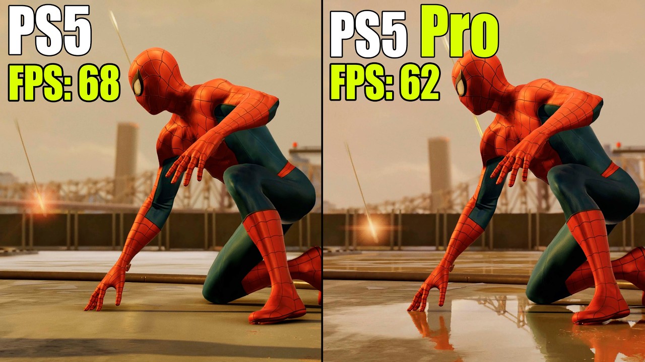 PS5 против PS5 Pro | Сравнение Marvel's Spider-Man 2 | Тест загрузки, графики, разрешения и FPS