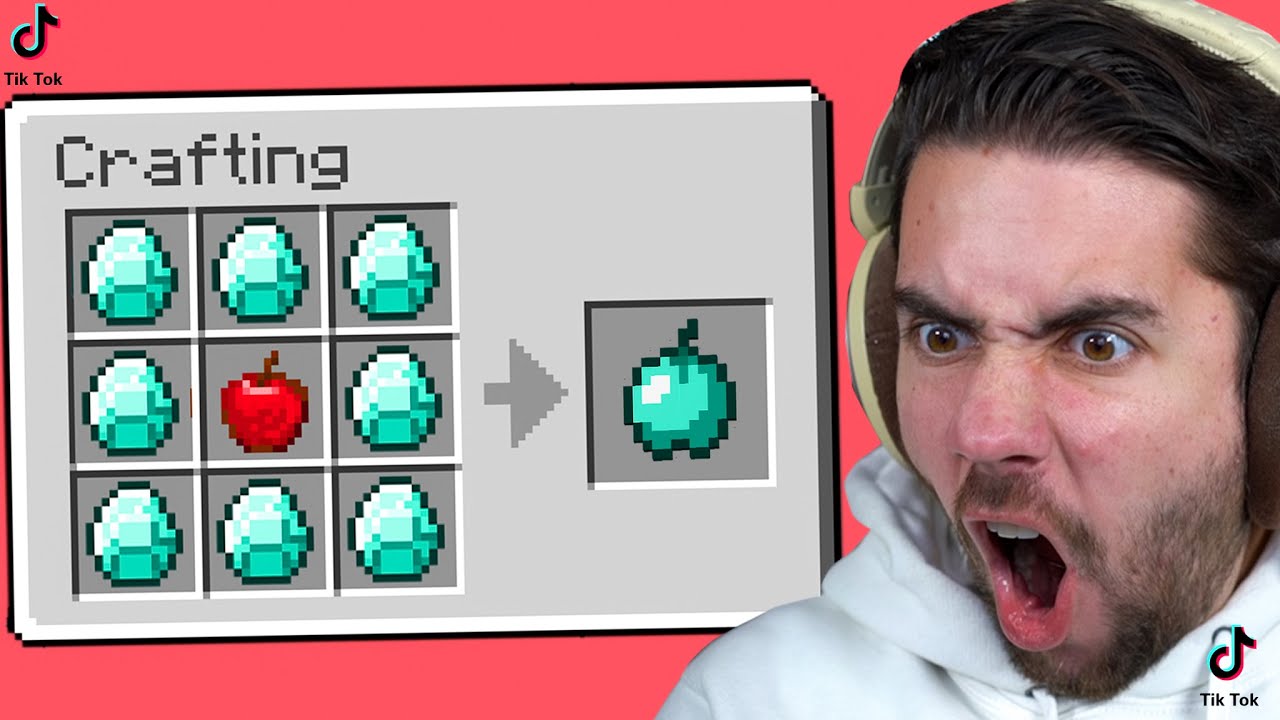 Trying Tik Tok Minecraft Hacks To See If They Work