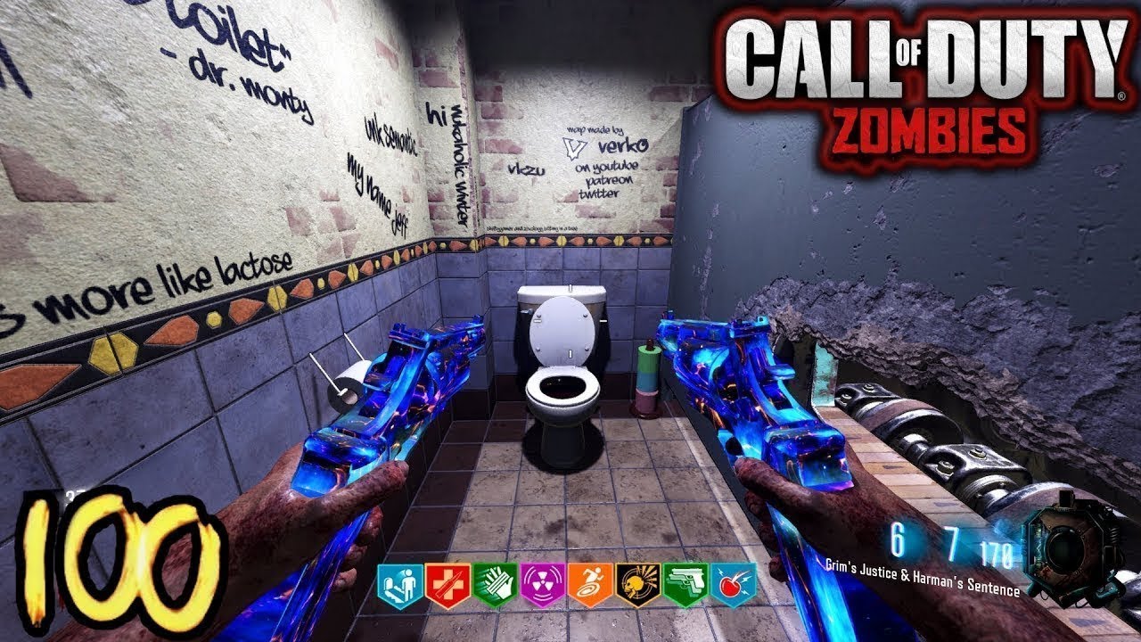 EL BAÑO ZOMBER BUSCANDO EL "RECORD MUNDIAL RONDA 95😰" Volvemos | BLACK OPS 3 ZOMBIES