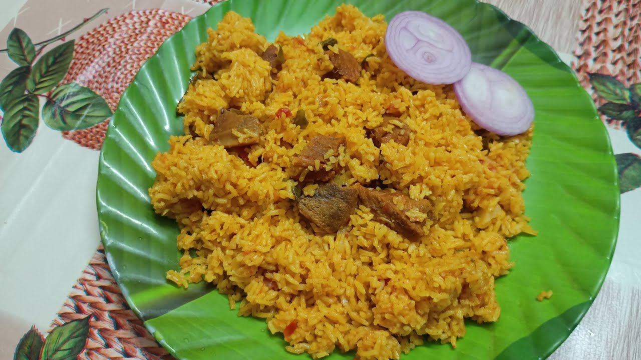 Hyderabadi mutton tahari/mutton tahari/saheri special