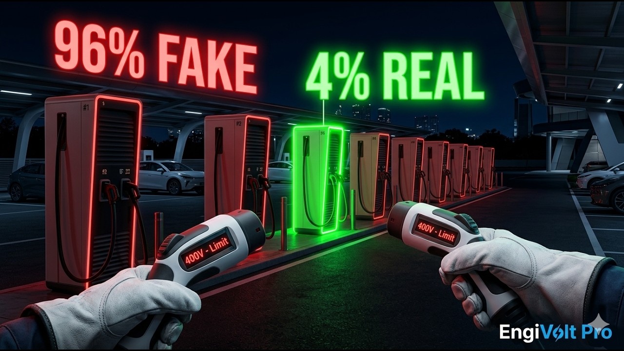 96% of China's Chargers Give You Zero 800V Speed Advantage