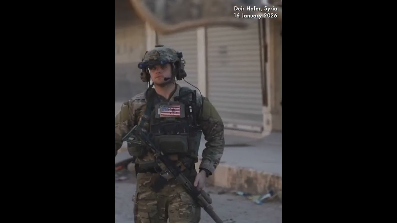 US military visits contested area in northern Syria