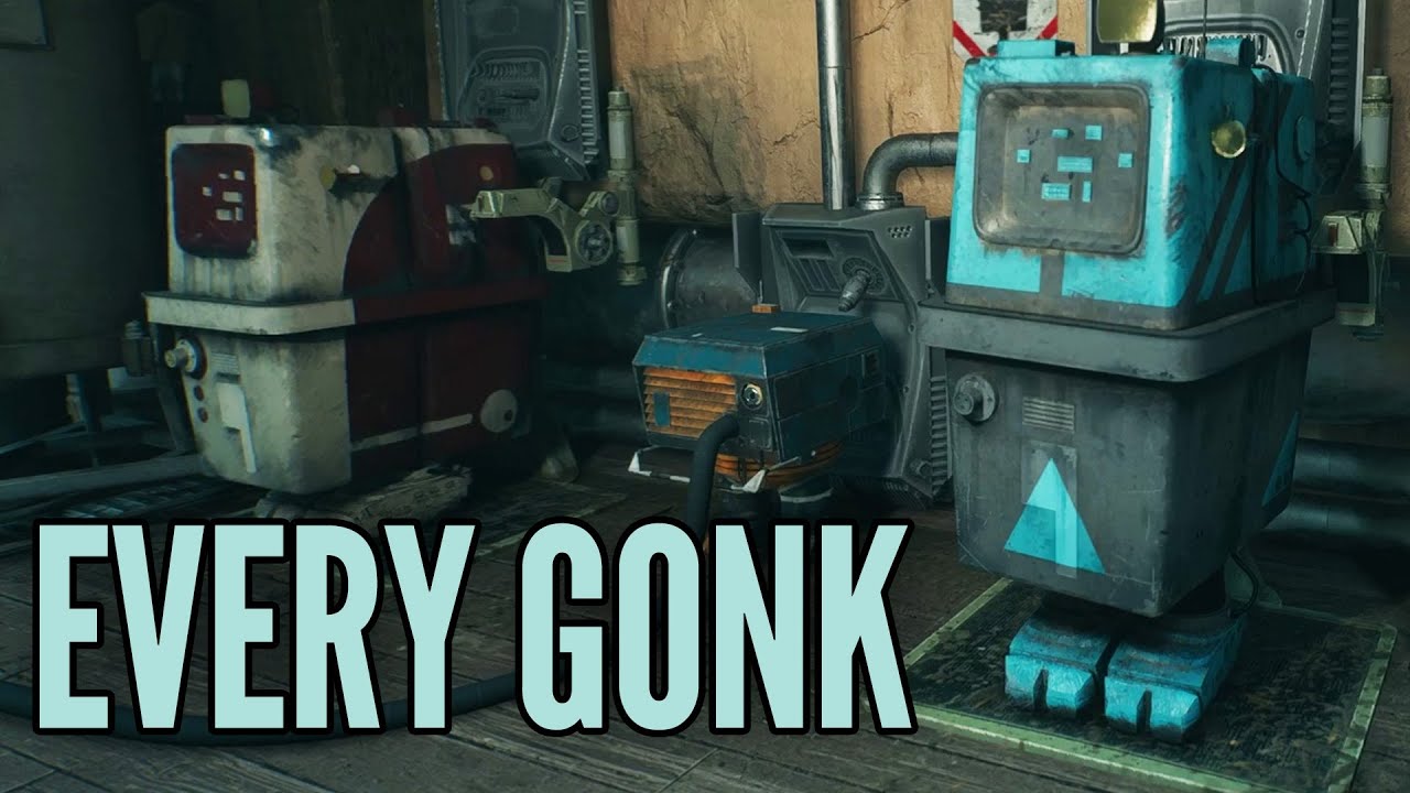 Every Gonk Droid in Jedi Survivor