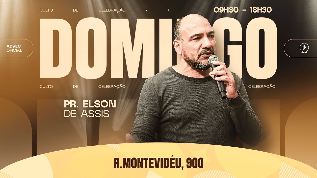 CULTO DE CELEBRAÇÃO - NOITE | PR. ELSON DE ASSIS | 20/04/25