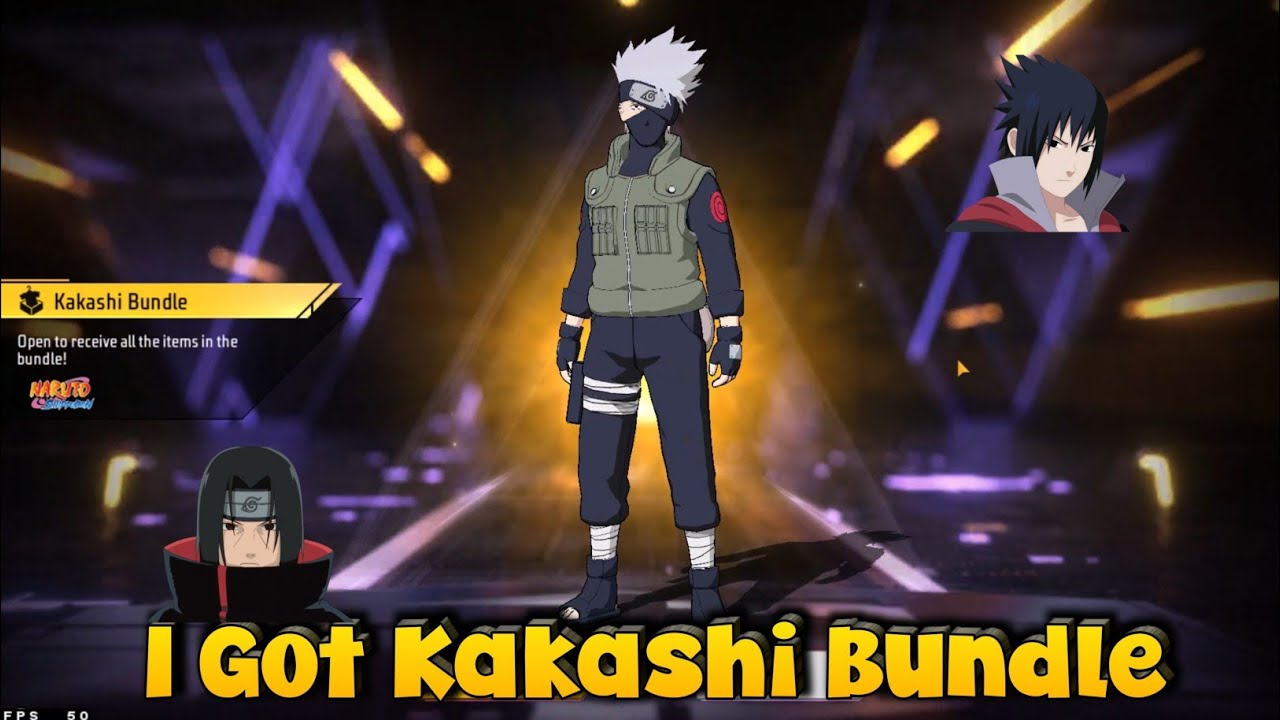 💥 Kakashi Bundle eduthachu makkale 🥵| Mystery shop lucky #shortsfeed #freefire #naruto #kakashi