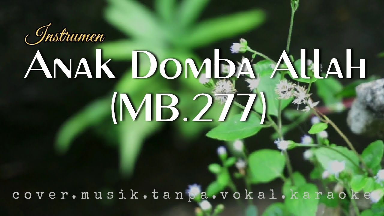 Anak Domba Allah (Madah Bakti no.277) / Cover/Instrumen/Musik/Tanpa Vokal/Karaoke/Ordinarium