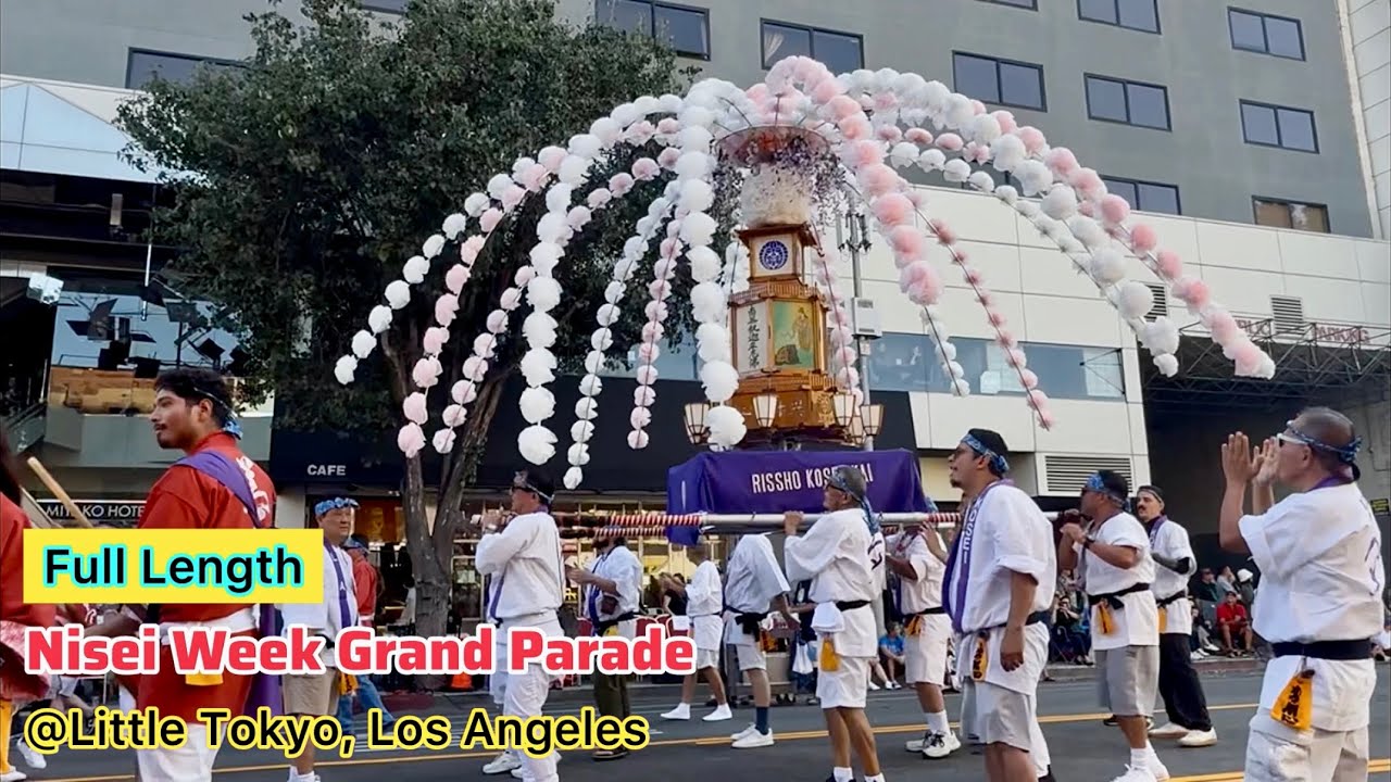 ［FULL］Nisei Week Grand Parade (Full Length) @ Little Tokyo, Los Angeles, CA  08.10.2025