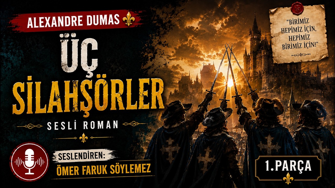 Üç Silahşörler | Alexandre Dumas | Sesli Kitap | 1.Parça