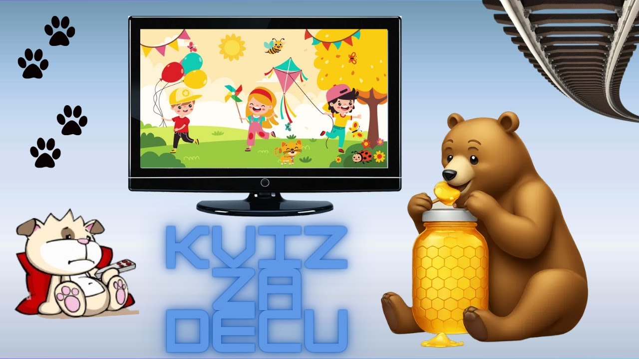 Kviz za decu od 2 do 6 godina 3 deo