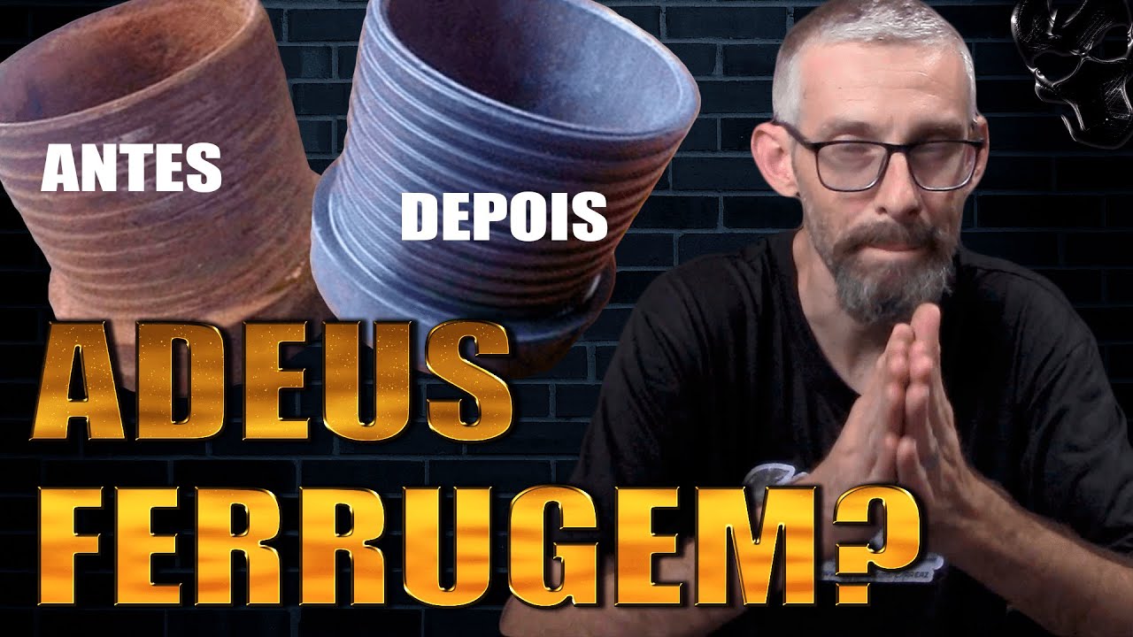 PROTEJA suas ferramentas CONTRA FERRUGEM fosfatizando - Fosfato de Manganês #diy #façavocêmesmo