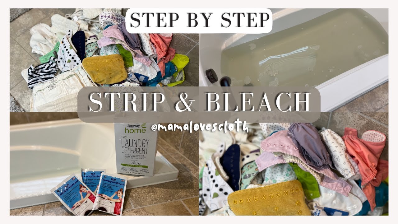 HOW TO STRIP CLOTH DIAPERS