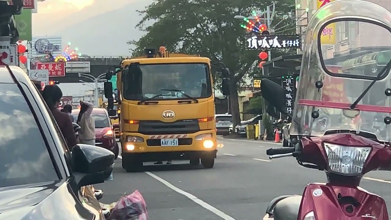 20260214「星期六特別加收垃圾」(除夕特輯2）宜蘭縣壯圍鄉垃圾車AAF-151￼回收車AAF-137￼￼￼