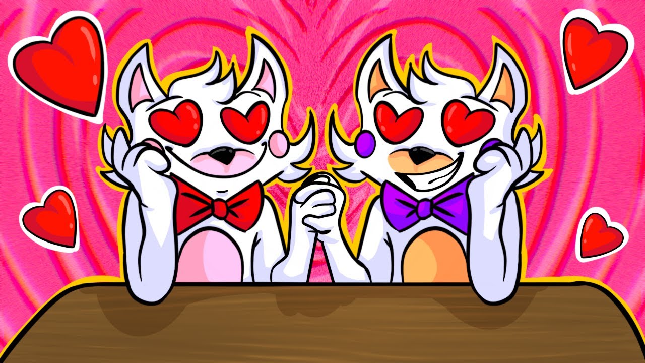 Minecraft Fnaf Funtime Foxys And Lolbits Valentines Day Date (Minecraft Roleplay)