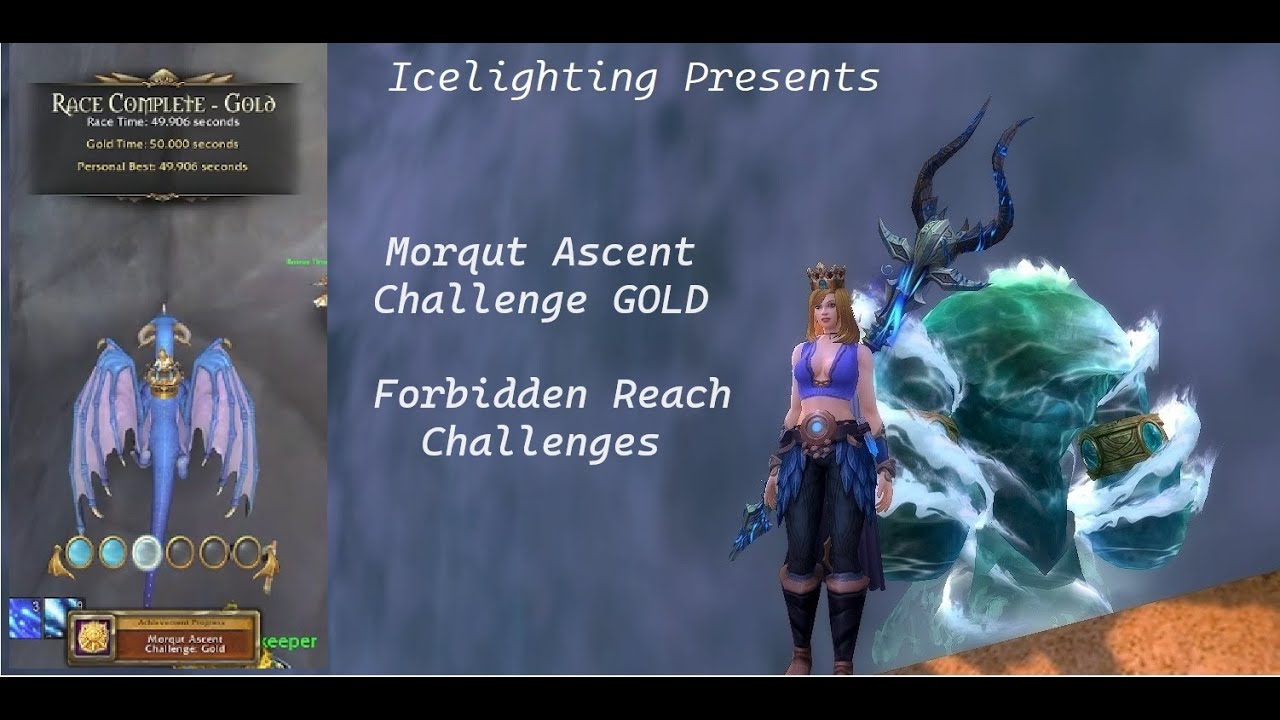 Morqut Ascent Challenge GOLD - Forbidden Reach Challenges - Race Time: 49.906 seconds