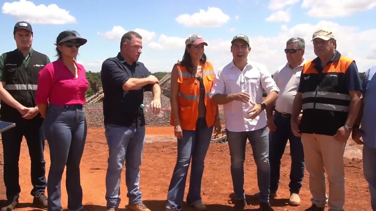 Pavimentación de la ruta D007 impulsará la producción y conectividad en Caaguazú y Alto Paraná