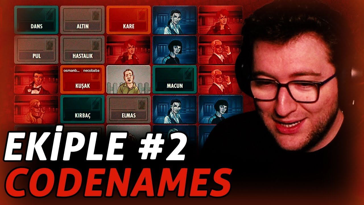 EFE UYGAÇ EKİPLE CODENAMES OYNUYOR! #2