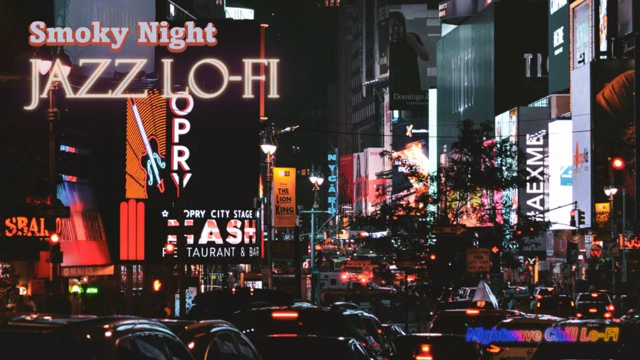 🌧️늦은 밤 감성 재즈 Smoky Night Jazz Lo-fi | Late Night Mood