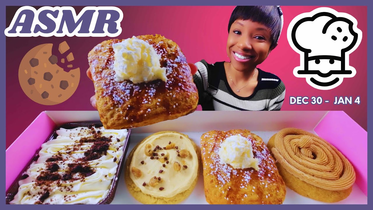 ASMR | MUKBANG CRUMBL COOKIES | COOKIES AND CREAM TRES LECHES | FRENCH TOAST | COOKIE DOUGH | CHURRO