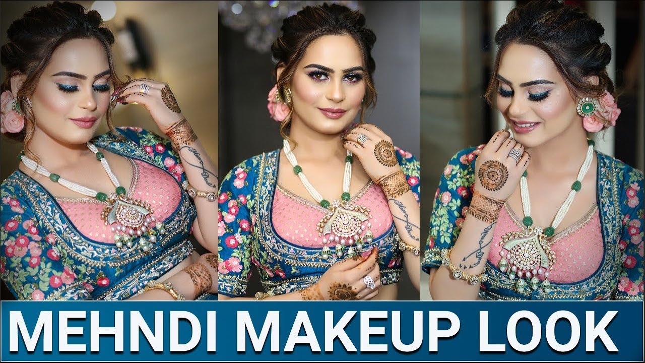 Mehndi Makeup Look | Indian Bridal Makeup | Beautiful Brides Makeup | Krushhh by Konica
