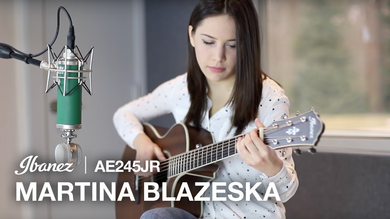Ibanez Acoustic  AE Junior - AE245JR featuring Martina Blazeska