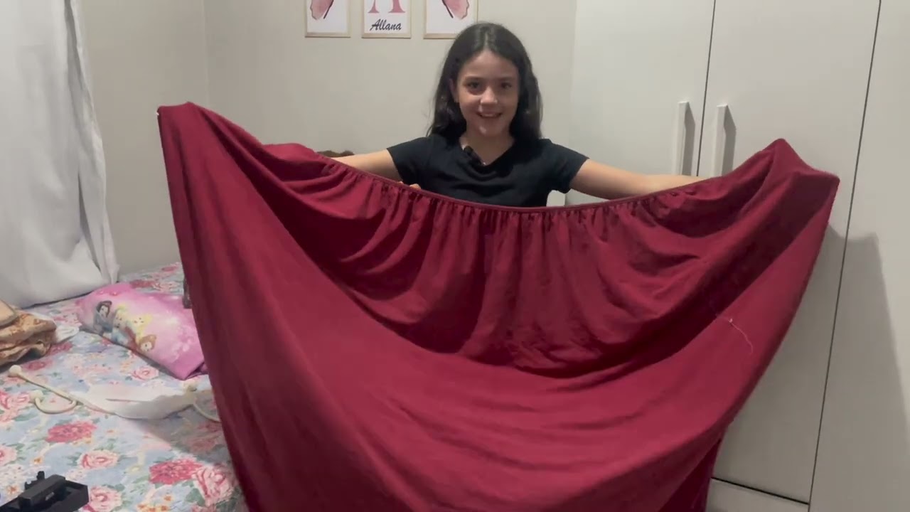 Desafio do dia- aprendendo a dobra lençol de elástico 