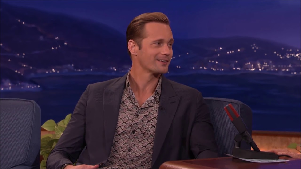 [코난 쇼] 알렉산더 스카스가드의 타잔 몸이 되기 위한 미친 다이어트-1 (한글 자막)