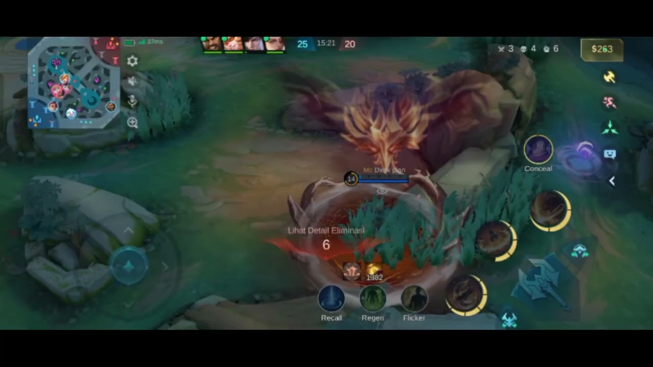 #pakai Hero prangko auto bacot# (Solo Rank)