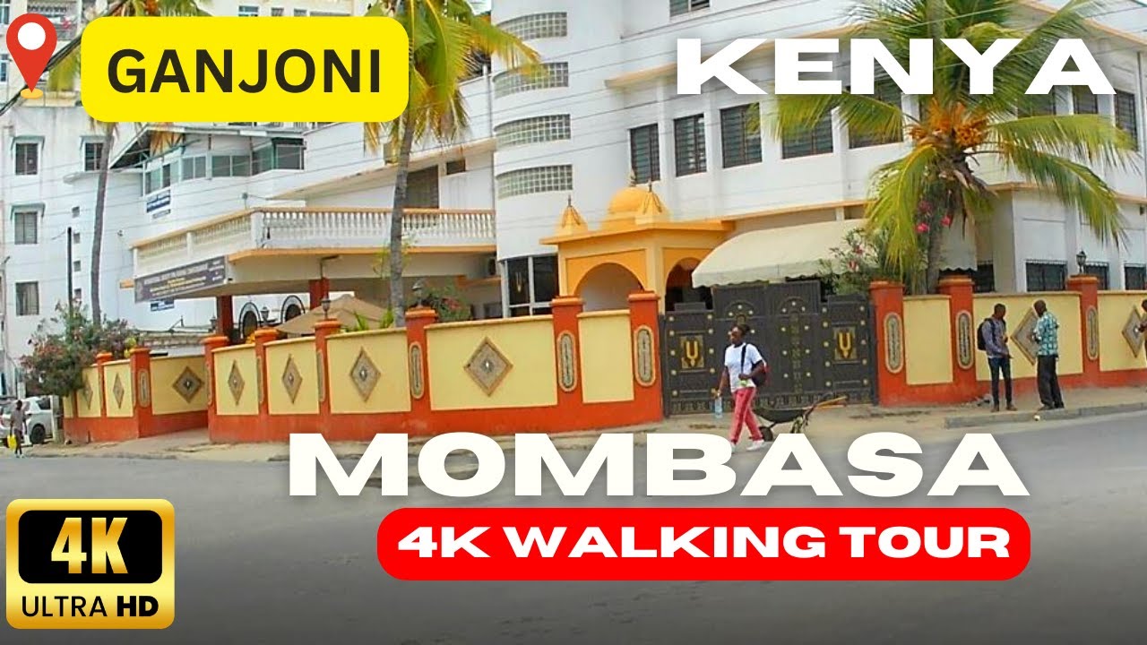 AFRICA [4K] EXPLORING ONE OF THE OLDEST NEIGHBORHOODS IN KENYA; GANJONI IN MOMBASA