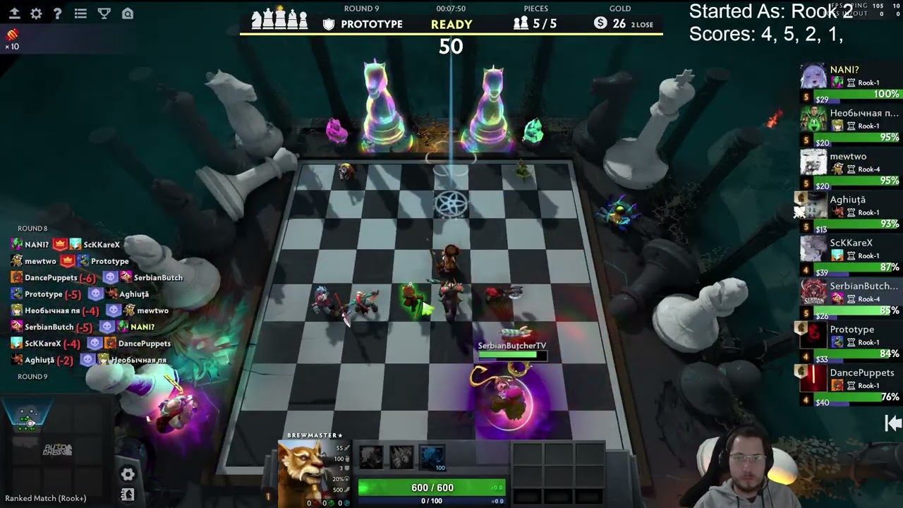 Warrior Variations! Dota Auto Chess Season 41!