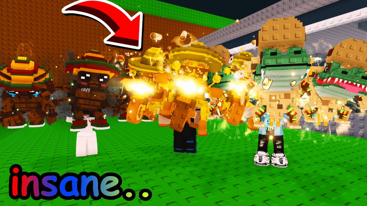 ПЕРВЫЕ В МИРЕ, КТО ПОЛУЧИЛ ВСЕ НОВЫЕ LOS TACO BRAINROTS В Roblox Украдите Brainrot..