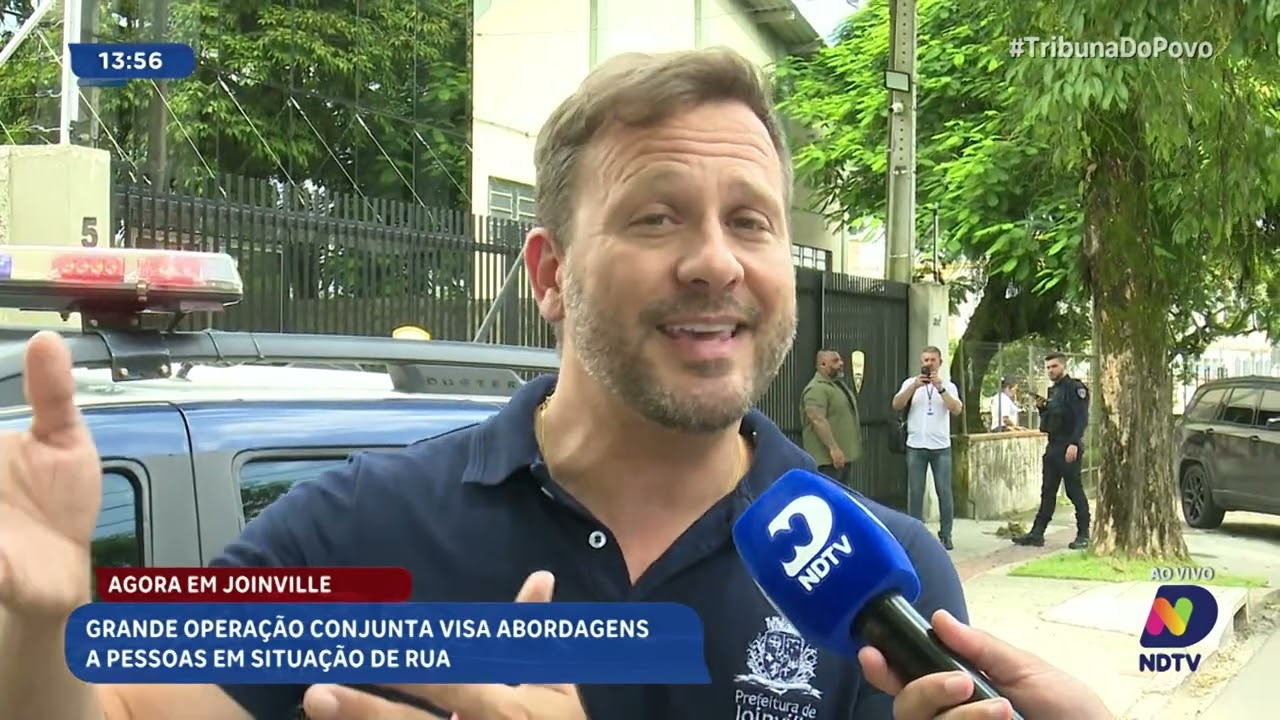 Exclusivo: Operação de abordagem a pessoas em situação de rua começa em Joinville