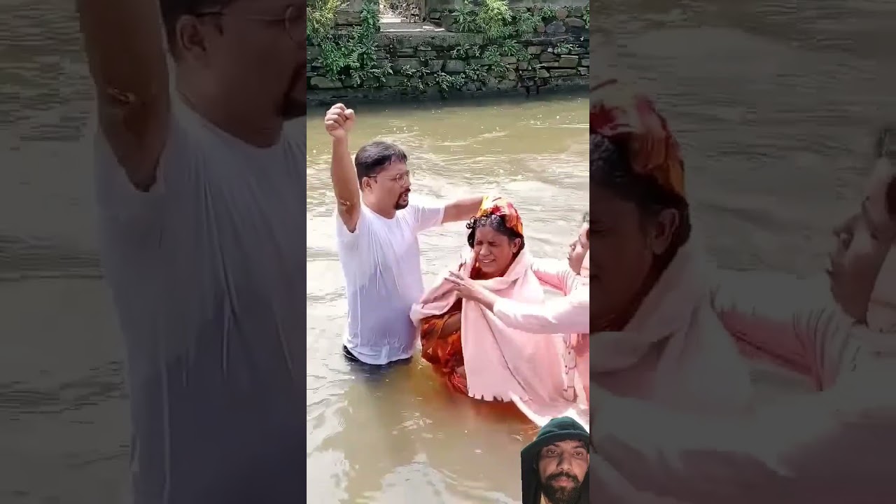 बपतिस्मा क्या है,और इसे कैसे लेते हैं आओं देखें#shorts#jesus#masih#baptism#Holyspirit#grace#blessing